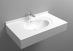 Раковина Dolomite Фокус 85 (c полотенцедержателем)